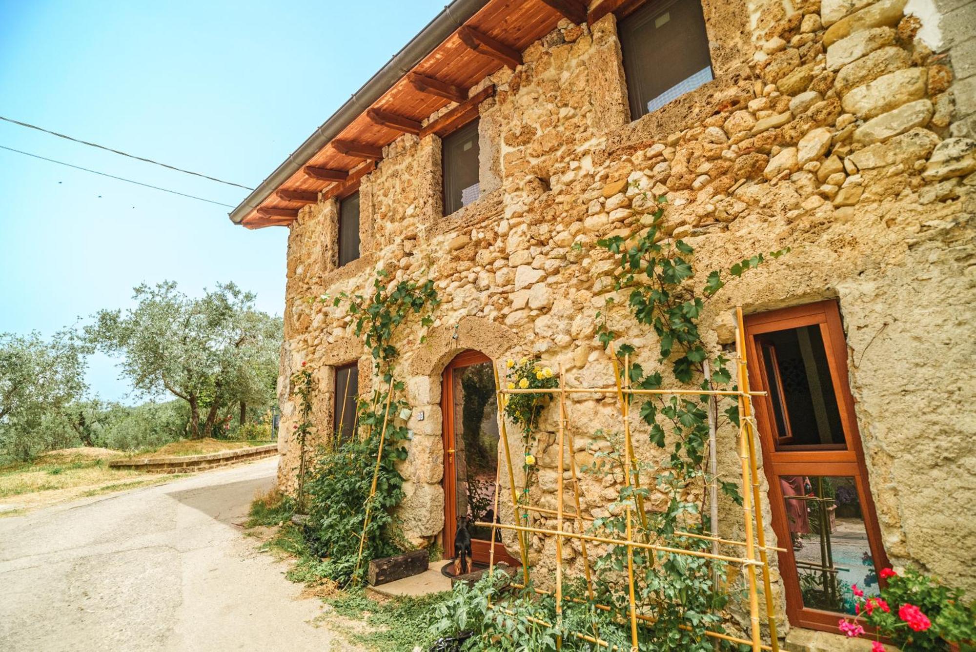 Italyfarmstay Pescosolido Bagian luar foto